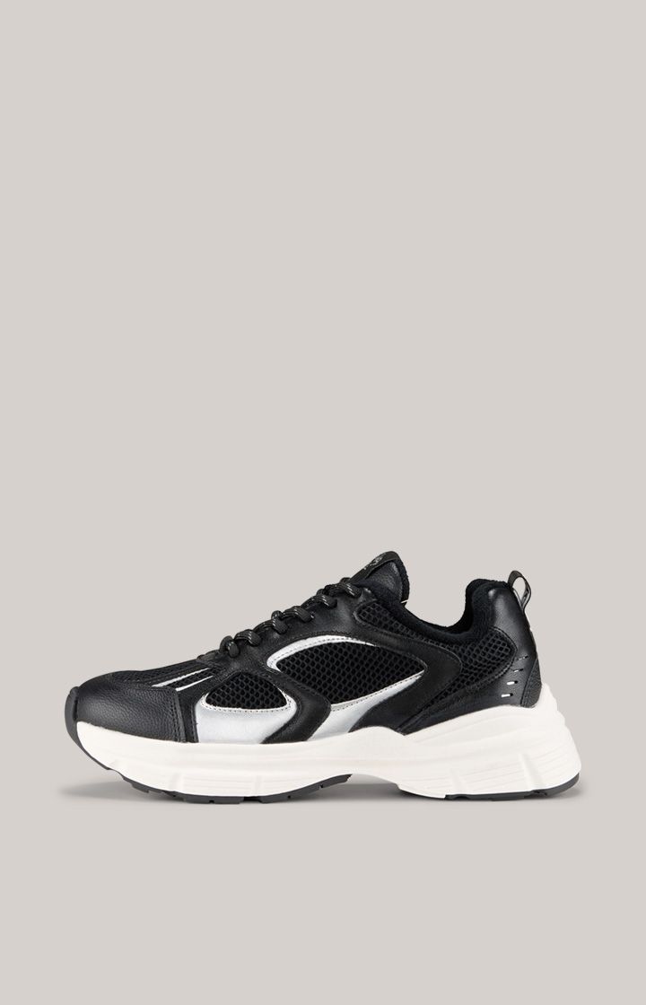 Chunky-Sneaker im Materialmix