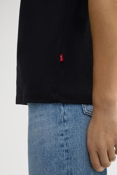 Klassisches T-Shirt mit Logo-Print