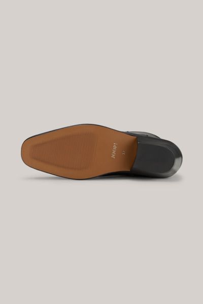 Lederstiefeletten mit Western-Absatz
