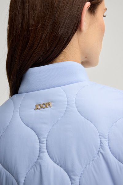 Gesteppte Hybridjacke mit Pattentaschen