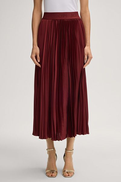 Eleganter A-Linien Plissee-Midirock