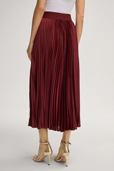 Eleganter A-Linien Plissee-Midirock