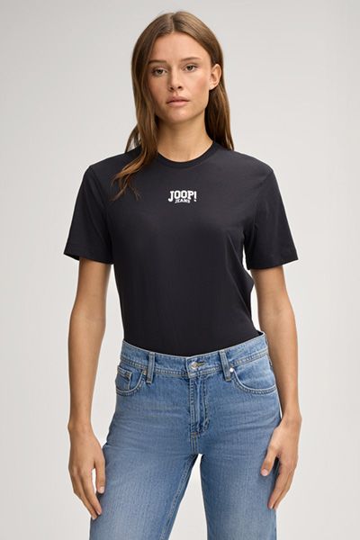 Minimalistisches Logo-T-Shirt aus Baumwolle