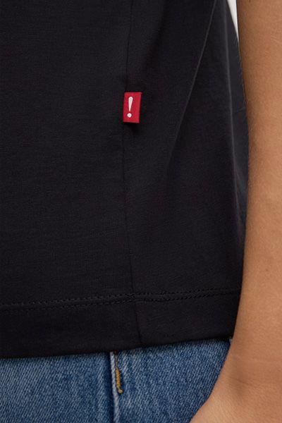 Minimalistisches Logo-T-Shirt aus Baumwolle