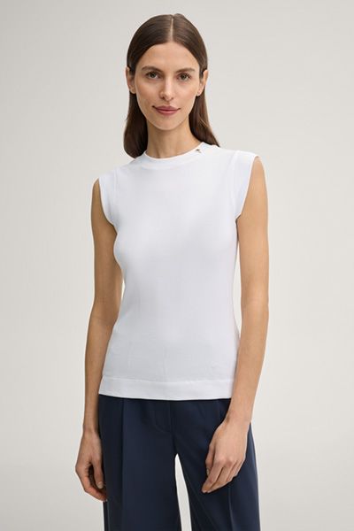 Elegantes Oberteil mit Cap-Ärmeln