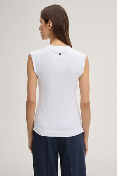 Elegantes Oberteil mit Cap-Ärmeln