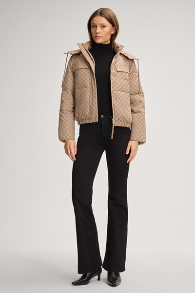 Pufferjacke mit Ikonischem Monogramm