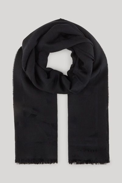 Eleganter Leichter Jacquard-Schal mit Muster