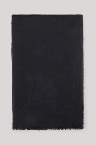 Eleganter Leichter Jacquard-Schal mit Muster