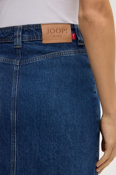 Jeans-Minirock mit Knopfleiste