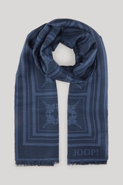 Leichter Schal mit Cornflower-Muster