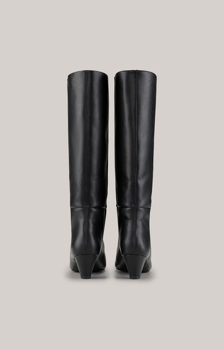 Elegante kniehohe Lederstiefel