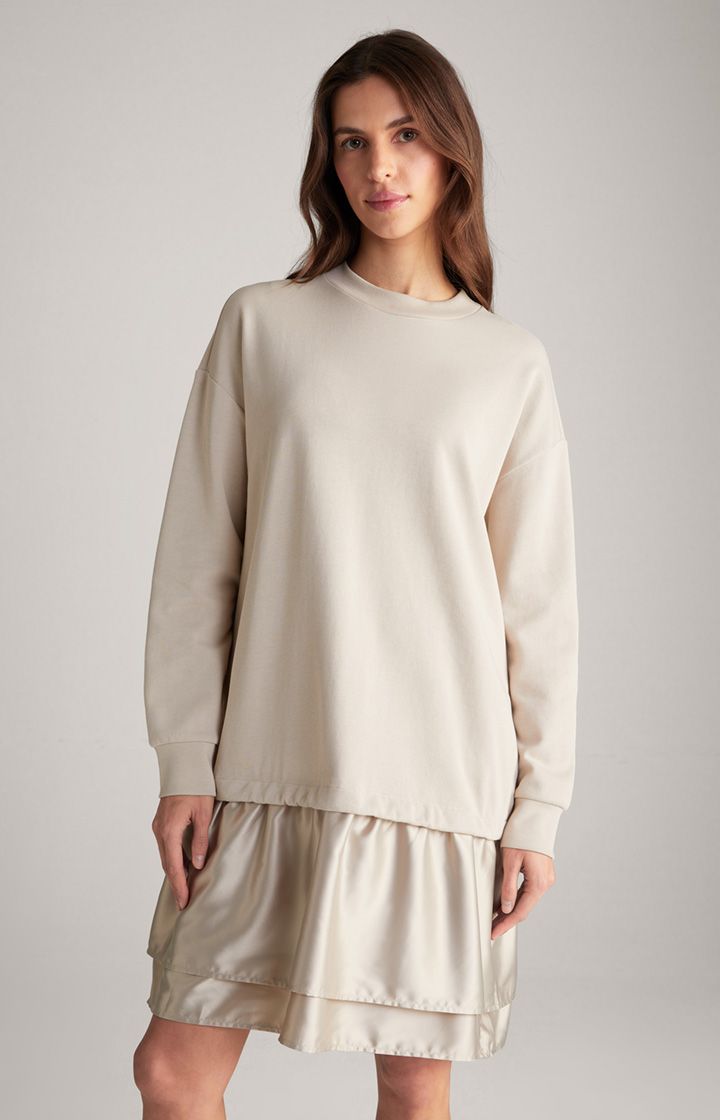 Lagenlook-Minikleid aus Materialmix