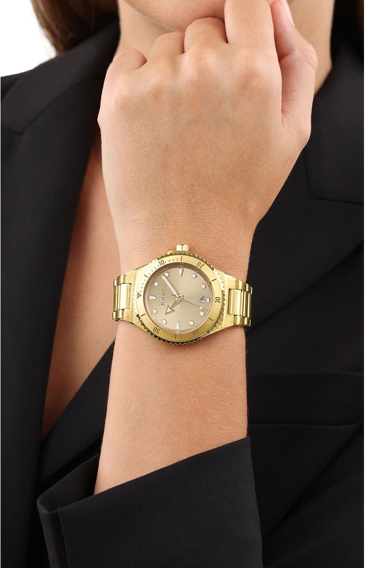 Klassische Armbanduhr im Diver-Stil