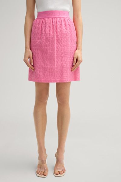 A-Linien-Rock Sophia mit floralem Stickmuster