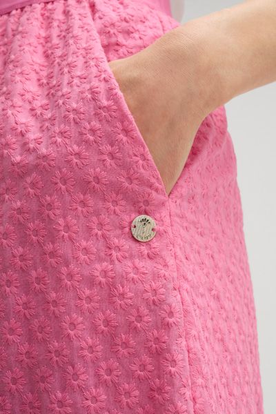 A-Linien-Rock Sophia mit floralem Stickmuster