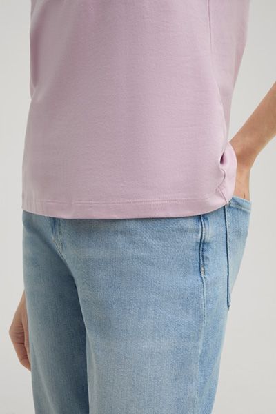Klassisches Slim-Fit Baumwoll-T-Shirt