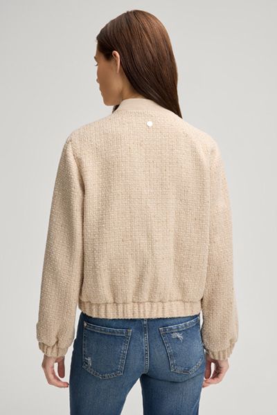 Strukturierte Tweed-Blousonjacke