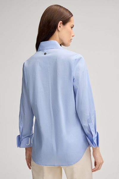 Klassische Hemdbluse aus Baumwollmix