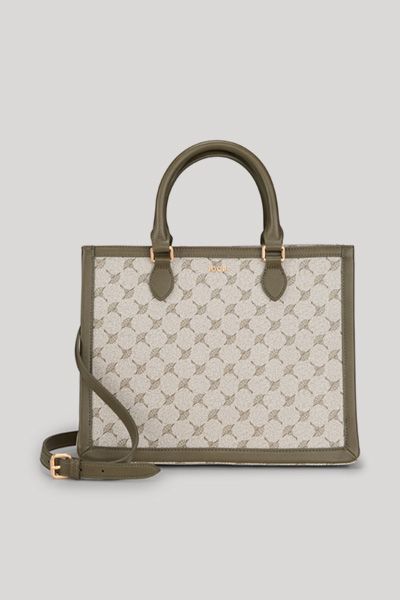 Strukturierte Tote-Bag mit Cornflower-Muster