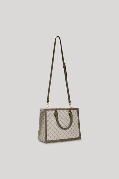 Strukturierte Tote-Bag mit Cornflower-Muster