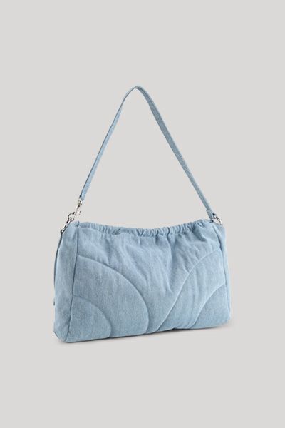 Gesteppter Denim Slouchy Shopper