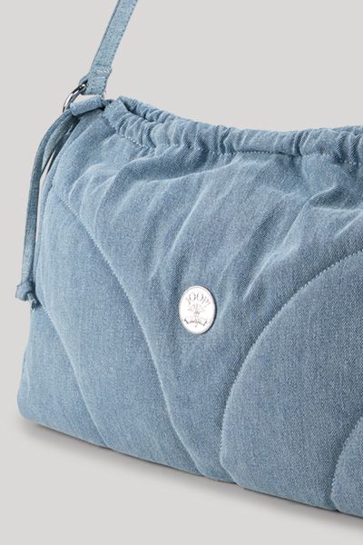 Gesteppter Denim Slouchy Shopper