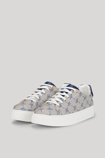 Plateau-Sneaker mit Monogramm-Print