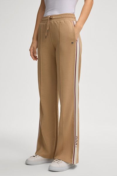 Weit geschnittene Sweatpants mit Kontraststreifen