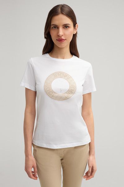 Iconic Logo-T-Shirt mit Schmucksteinen