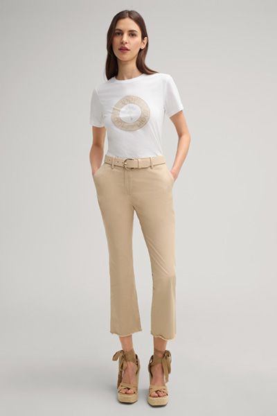 Iconic Logo-T-Shirt mit Schmucksteinen