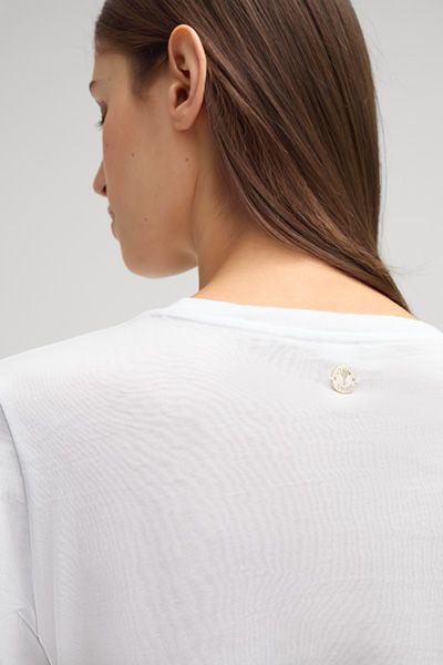 Iconic Logo-T-Shirt mit Schmucksteinen