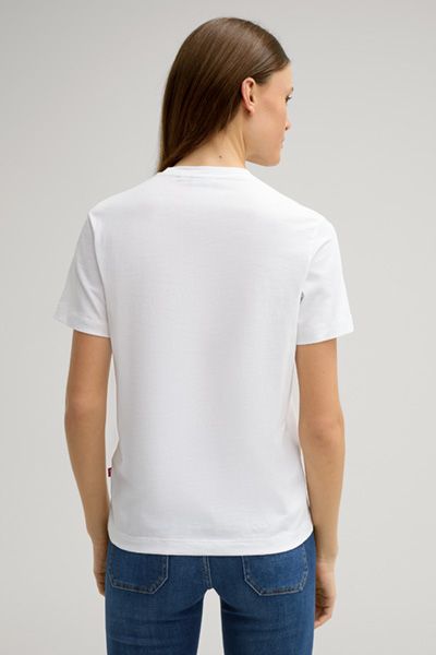 Grafik-T-Shirt mit Rubber-Patch