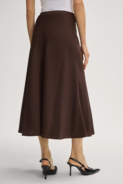 Eleganter A-Linien Midi-Rock