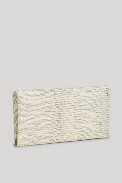 Elegante Leder-Geldbörse mit Textur