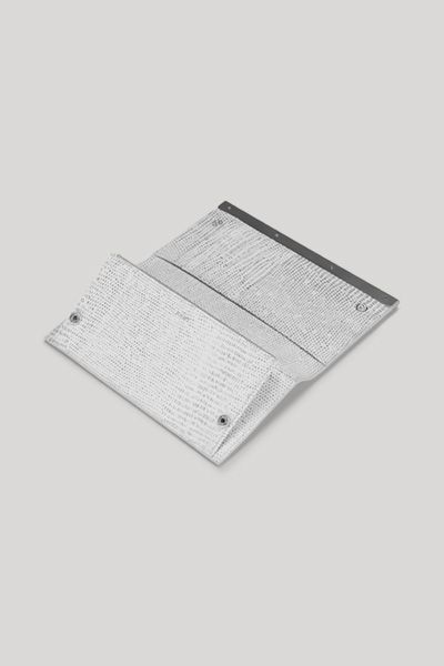 Elegante Leder-Geldbörse mit Textur