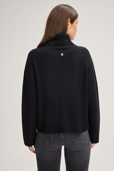 Minimalistischer Wollmischung-Rollkragenpullover
