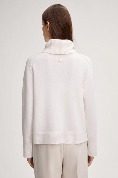 Kuscheliger Kaschmir-Mix Rollkragenpullover