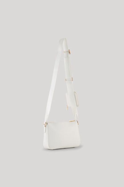 Geprägte Monogramm-Schultertasche mit Pouch