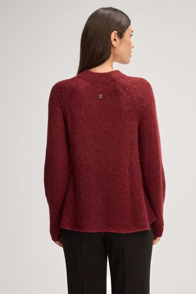 Raglan-Strickpullover aus Alpaka-Mischung