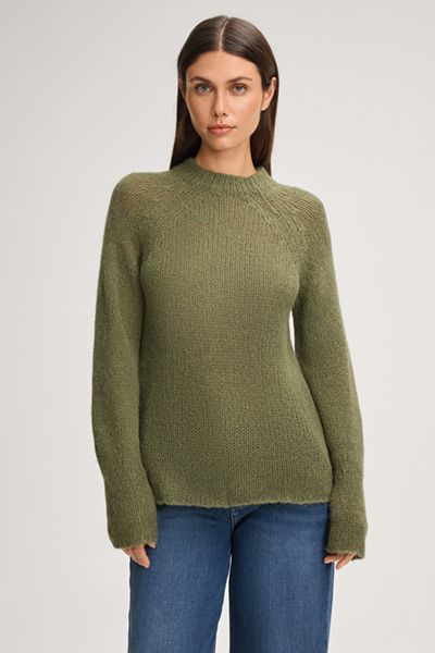 Klassischer Alpaka-Mix Raglanpullover