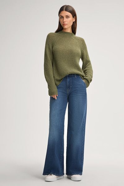 Klassischer Alpaka-Mix Raglanpullover