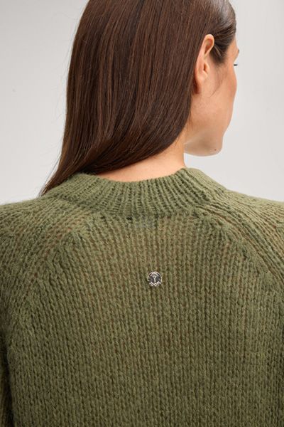Klassischer Alpaka-Mix Raglanpullover