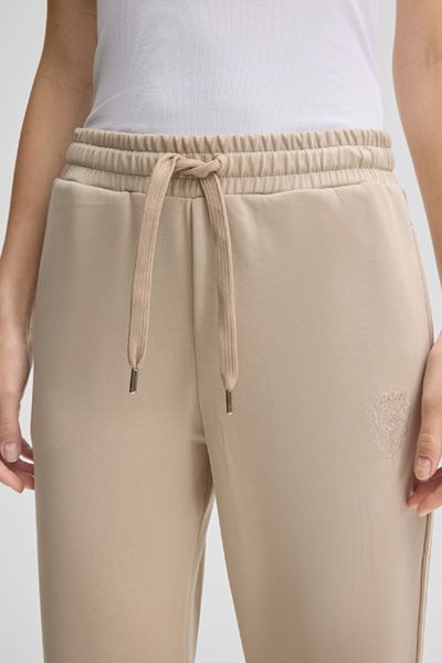 Weite Jerseyhose mit Tunnelzug