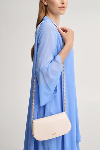 Elegante abgerundete Schultertasche mit Umschlag
