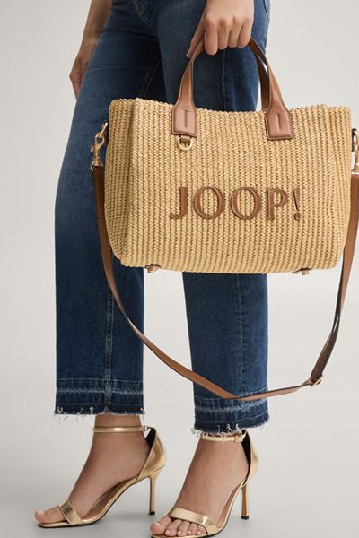 Stromboli Aurelia Raffia-Tasche
