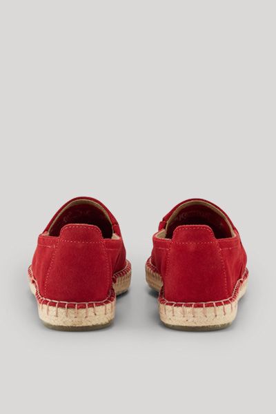 Slipper aus Veloursleder mit Logo