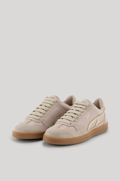 Moderne Sneaker aus Wildleder und Nylon