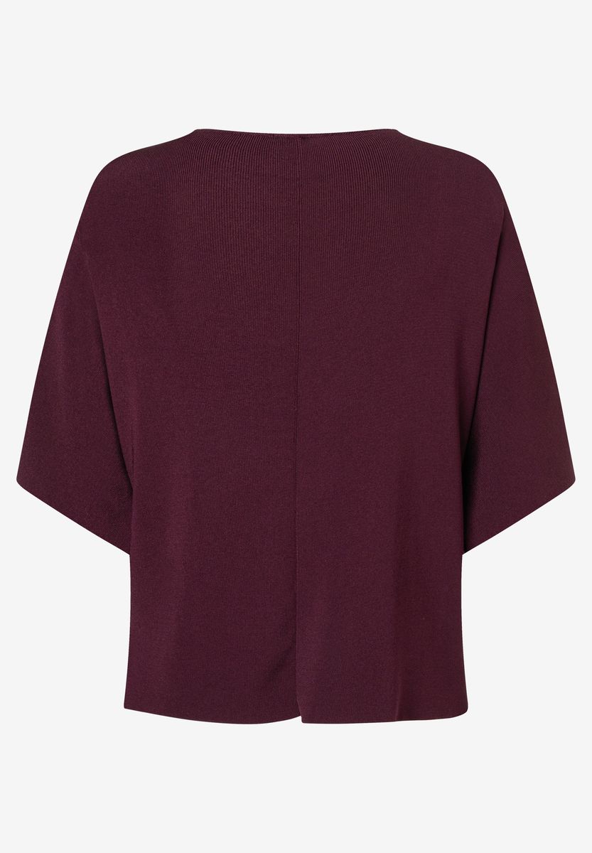 V-Ausschnitt Cardigan mit weiten Ärmeln