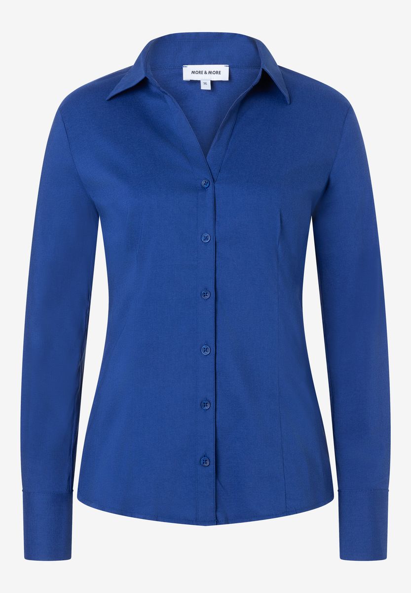 Klassische Slim-Fit Business-Bluse